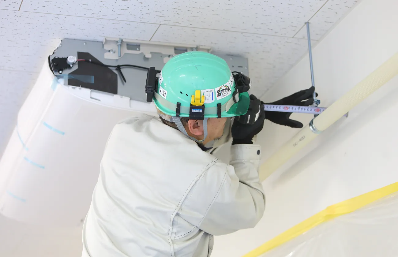 医療行為に合わせた空調ゾーニングが可能